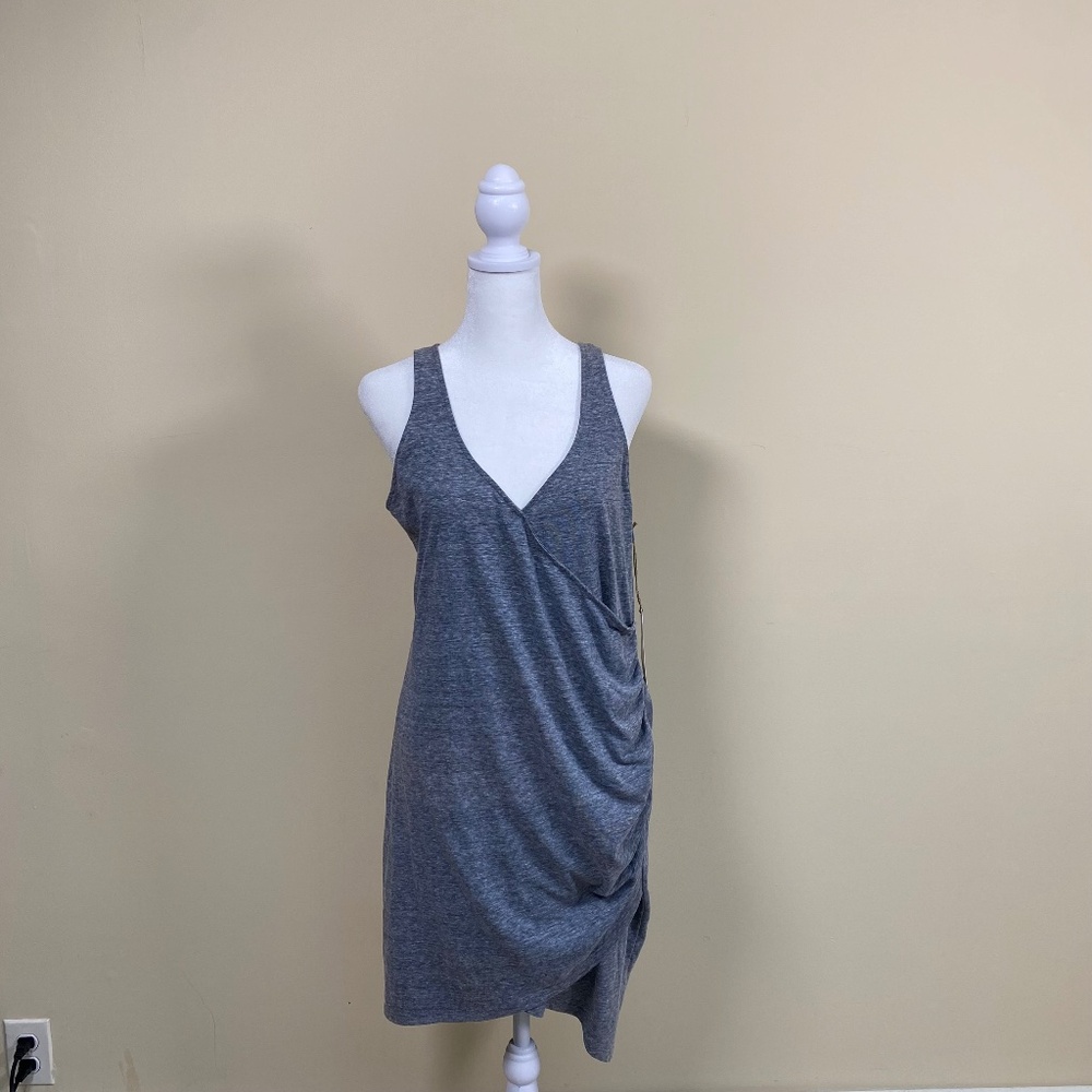 Leith grey sleeveless dress XL NWT